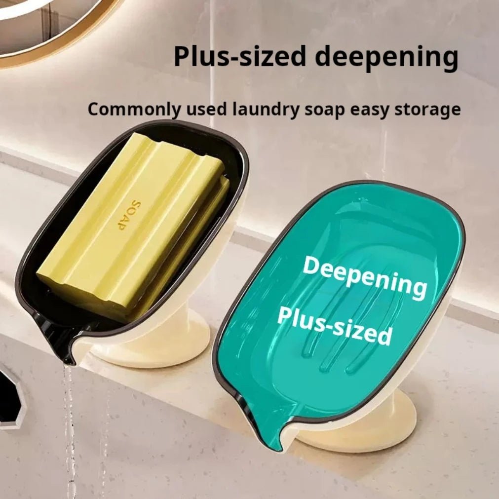 Super Suction Cup Soap Dish with drain water For Bathroom Soap Holder Kithcen Sponge Holder Soap container Bathroom Supplies2025 - Ammpoure