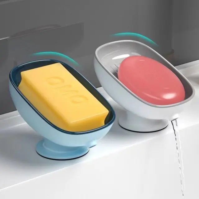 Super Suction Cup Soap Dish with drain water For Bathroom Soap Holder Kithcen Sponge Holder Soap container Bathroom Supplies2025 - Ammpoure