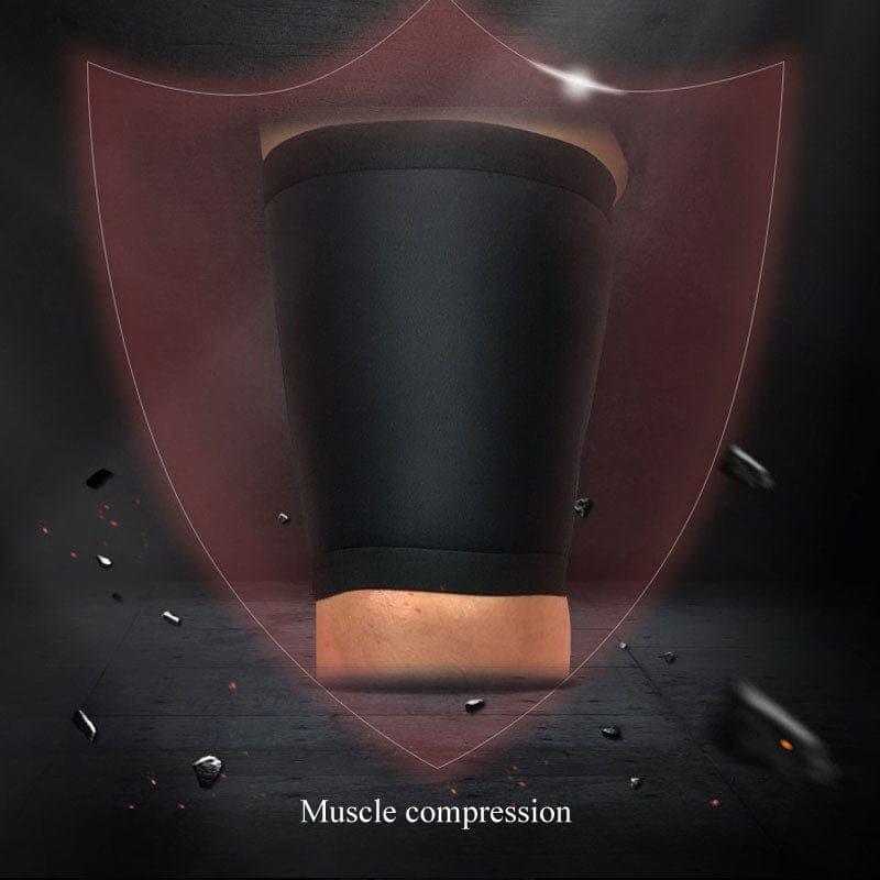 Thigh Wrap Hamstring Brace Support Compression Sleeve for Pulled Hamstring Strain Injury Tendonitis Rehab and Recovery New - Ammpoure Wellbeing