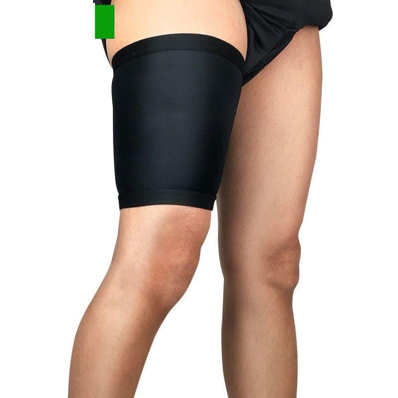 Thigh Wrap Hamstring Brace Support Compression Sleeve for Pulled Hamstring Strain Injury Tendonitis Rehab and Recovery New - Ammpoure Wellbeing