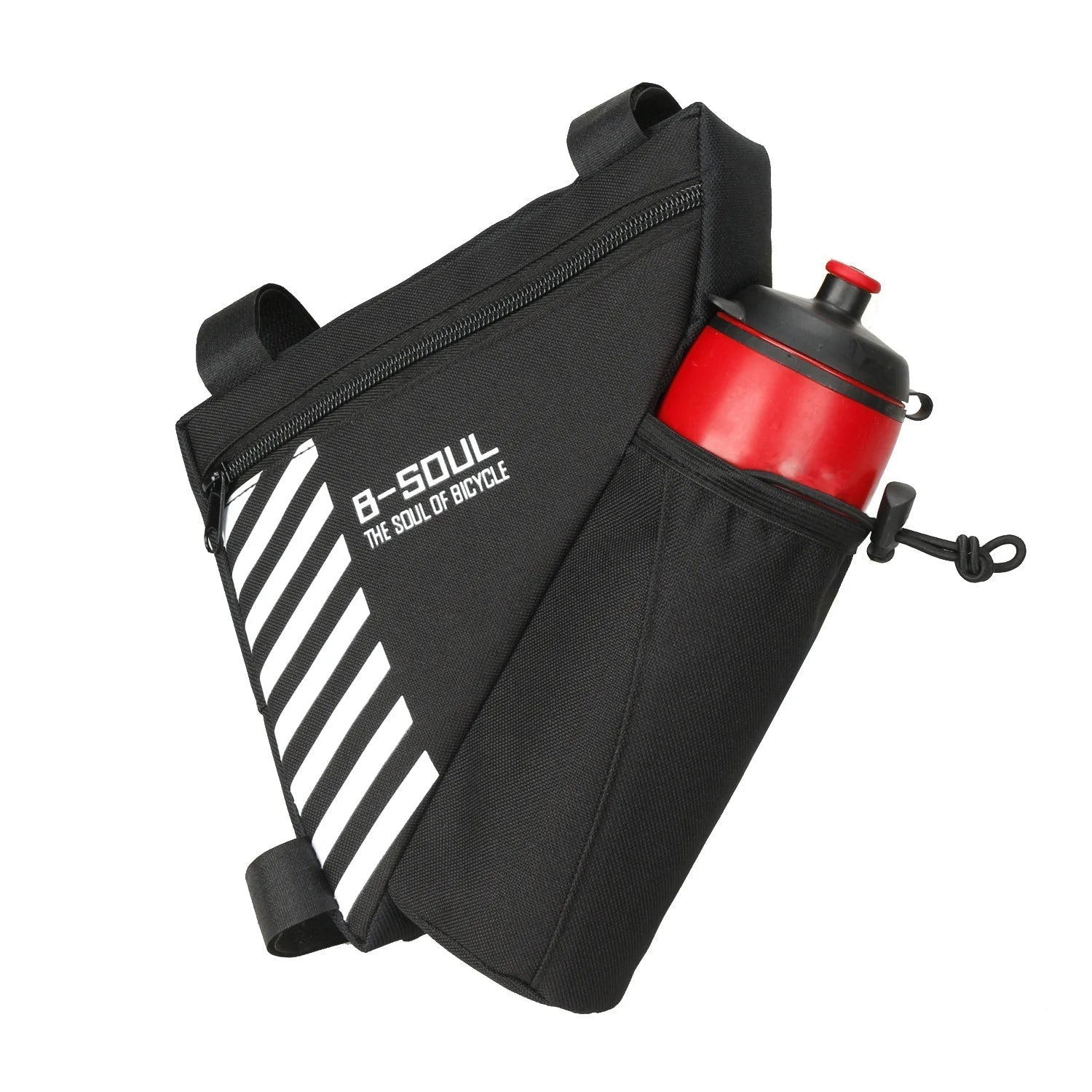 Three-point Fixing Riding Bag Large Capacity Polyester Bicycle Bag B-soul Bike Bag Cycling Bicycle Accessories Easy Installation - Ammpoure