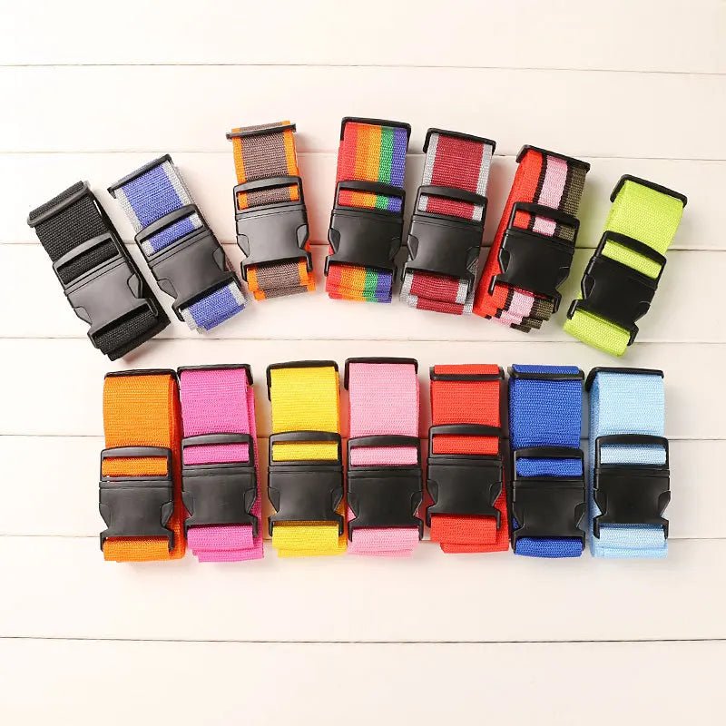 Travel Luggage Strap USA Adjustable Password Lock Packing Belt Baggage Secure Lock Anti-theft Luggage Strap Bundling Belt Packing - Ammpoure
