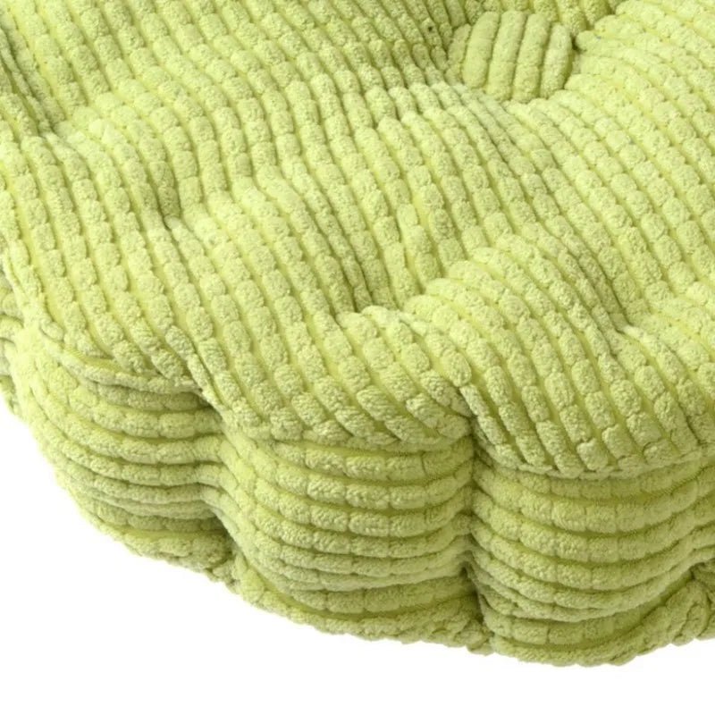 Tufted Seat Cushion Large Square Round Thicken Chair Pad Tatami Floor Pillow Cushion for Home Office Patio Dining Chairs 50x50cm - Ammpoure