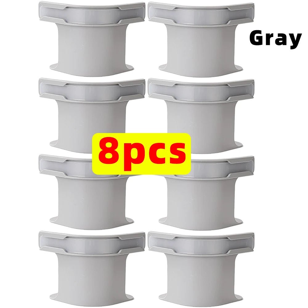 Universal Bedsheet Corner Tightener Clips Invisible Bedspread Secure Holder with Heavy - Duty Mattress Straps Sheets Slot Locks - Ammpoure