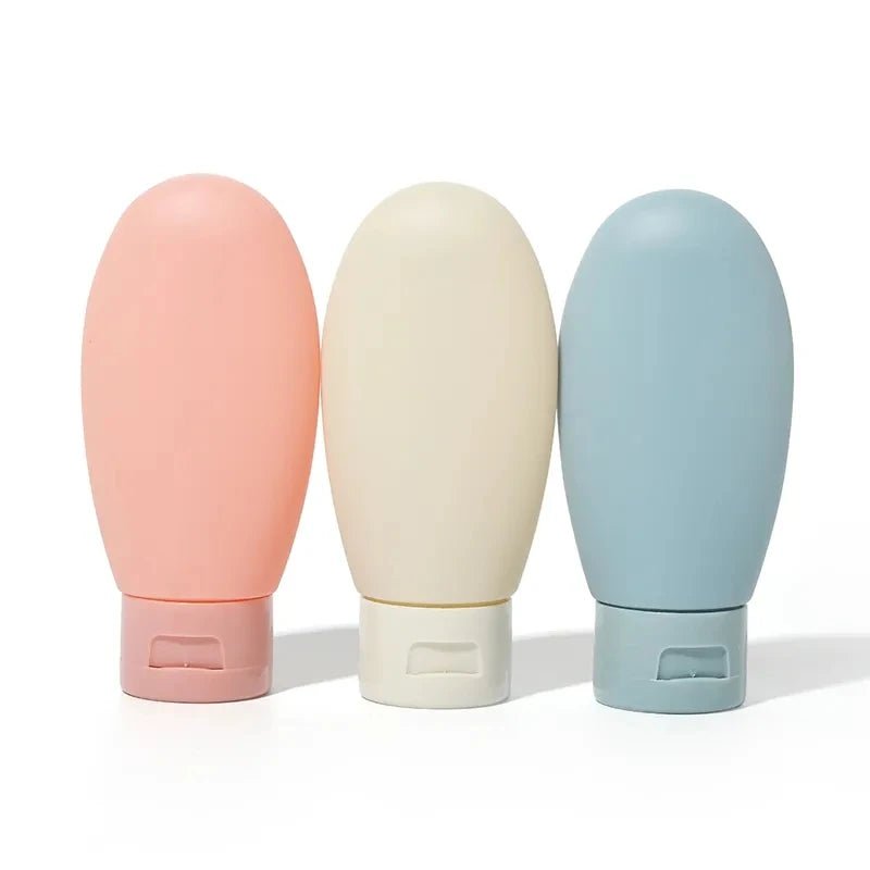 USA Perfume Bottle Set Spray Lotion Shampoo Shower Tube Bottling Refill Cosmetic Travel Liquid Container Portable Tool - Ammpoure