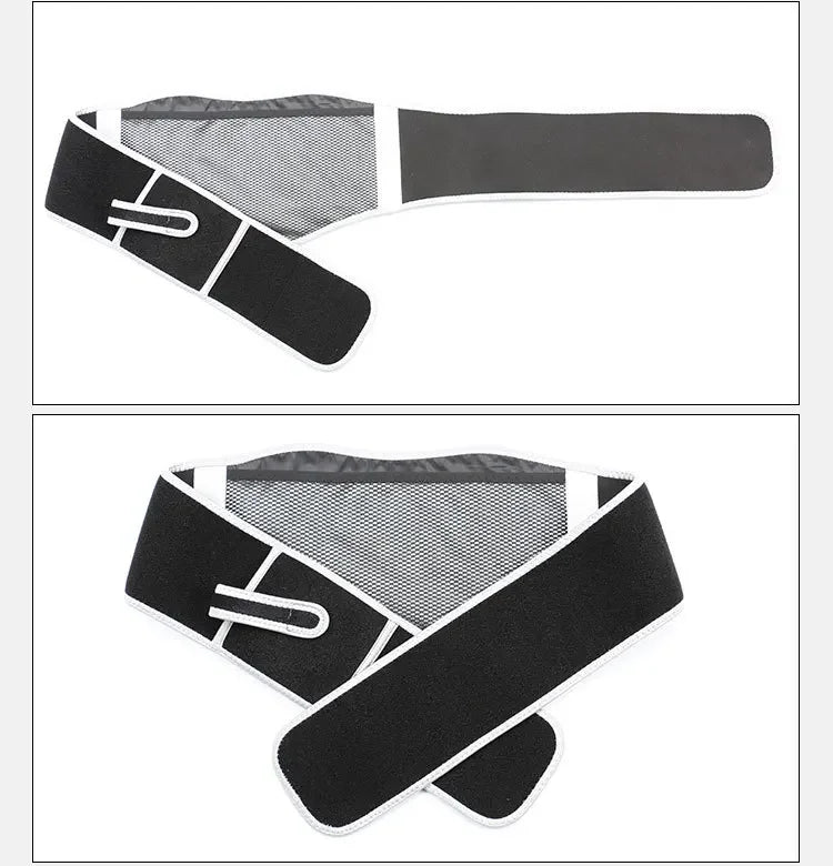 USB Electric Heating Warmer Hot Waist Lumbar Back Pad Belt Protector Brace Band Support Massager Anti Pain Relief Therapy Tool - Ammpoure