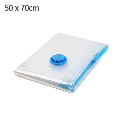 Vacuum Storage Bag Clothes Organizer Bag for Bedding,Pillows,Towel,Space Saver Travel Seal Packet With Valve Vacuum Bag Package - Ammpoure Wellbeing