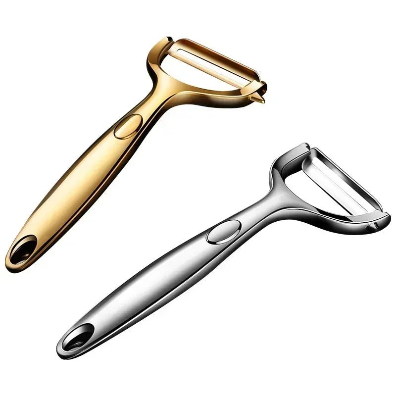 Vegetable Peeler Potato Carrot Peelers Stainless Steel Peeler with Ergonomic Non-Slip Handle & Sharp Blade Kitchen Tools - Ammpoure