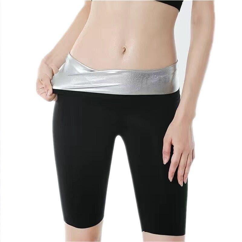 Women Sauna Sweat Pants Thermo Fat Control Legging Body Shapers - Ammpoure Wellbeing