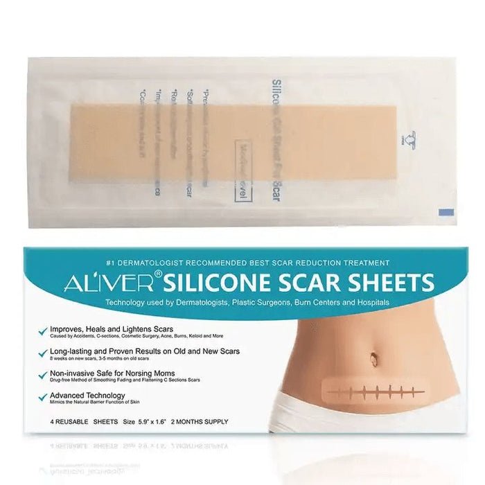 Best Silicone Scar Sheets in the UK for C-Section, Acne and Surgical Scars - Ammpoure