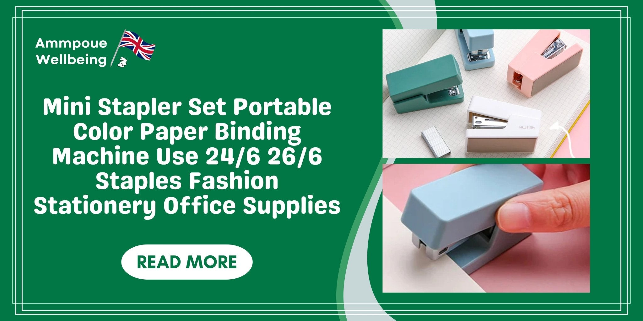 The Handy Mini Stapler Set – A Must-Have for Stylish, Efficient Office Supplies - Ammpoure Wellbeing