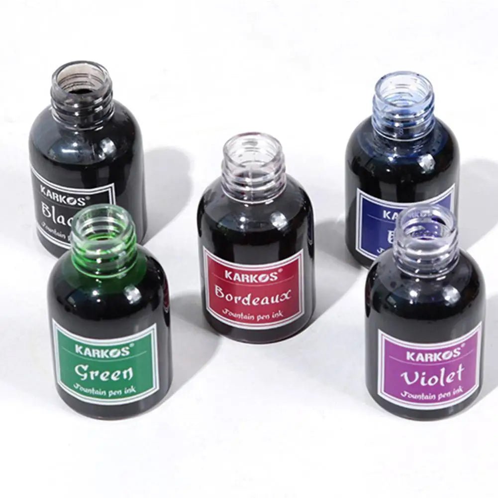1 Bottle Pure Colorful 30ml Fountain Pen Ink Universal Refill Ink Stationery School Brand New Product Peace And Happiness - Ammpoure Wellbeing