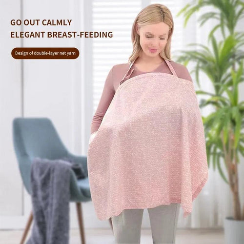 1 PCS Outdoor Nursing Towel Antilight Masking Coat Multifunctional Cover Cape Breathable And Thin In Summer - Ammpoure Wellbeing 🇬🇧