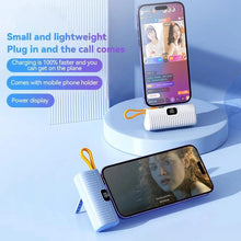Load image into Gallery viewer, 10000mAh Mini Wireless Power Bank High Capacity Fast Charging Mobile Power Supply Emergency External Battery For iPhone Type-c - Ammpoure Wellbeing 🇬🇧
