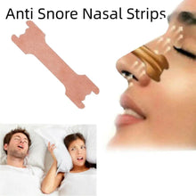 Load image into Gallery viewer, 100pcs Anti-snoring Strips Easier to Breathe Help Breathing Reduce Snoring Nasal Strips Better Sleep Breathe Health Care - Ammpoure Wellbeing 🇬🇧
