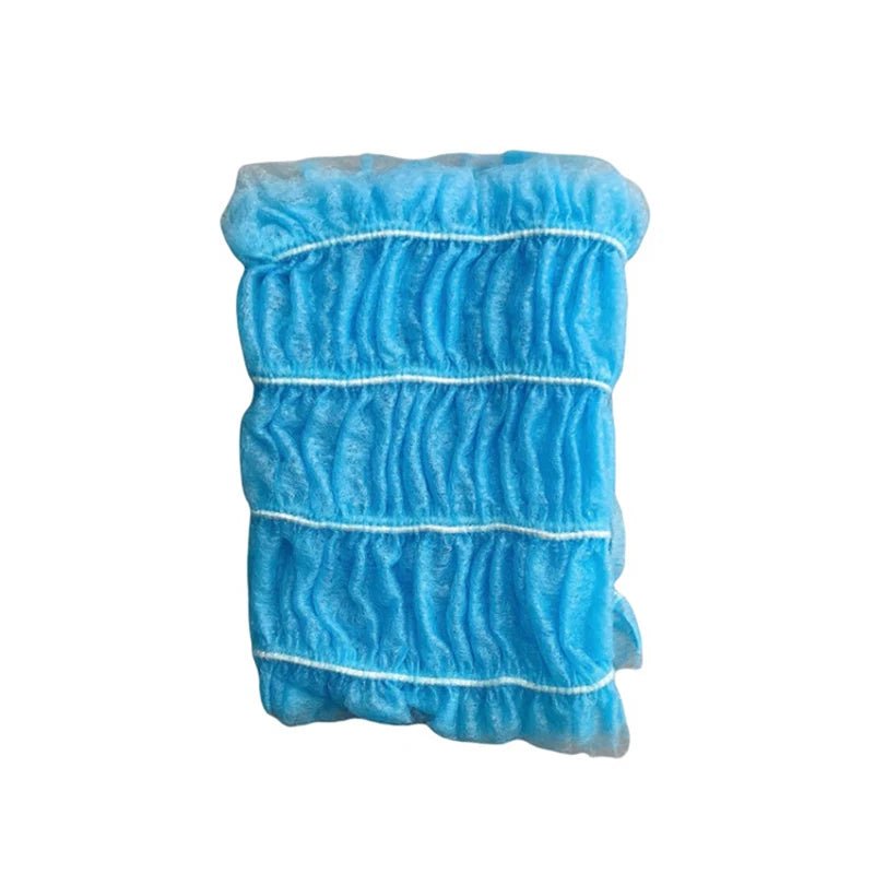 100PCS Disposable Soft Non - Woven Facial Hair Band Spa Headbands Elastic Skin Care Yoga Makeup Sauna Washing Face Supplies - Ammpoure