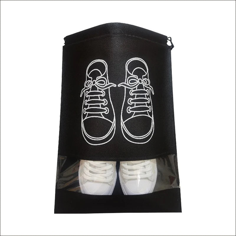 10/5pcs Shoes Storage Bags Closet Organizer Non-woven Travel Portable Bag Waterproof Pocket Clothing Classified Hanging Bag 2025 - Ammpoure