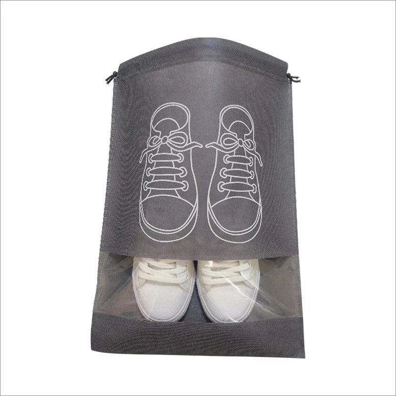 10/5pcs Shoes Storage Bags Closet Organizer Non-woven Travel Portable Bag Waterproof Pocket Clothing Classified Hanging Bag 2025 - Ammpoure