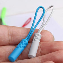 Load image into Gallery viewer, 10pcs/lot 10 Color Zippers Pull Puller End Fit Rope Tag Replacement Clip Broken Buckle Fixer Suitcase Tent Backpack Zipper Cord - Ammpoure Wellbeing 🇬🇧
