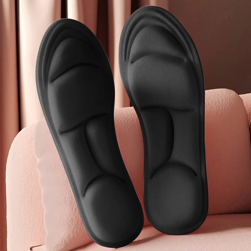 1/2/4/16Pairs 5D Massage Memory Foam Insoles For Shoes Sole Breathable Cushion Sport Running Insoles For Feet Orthopedic Insoles - Ammpoure