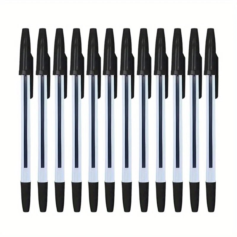 12PCS Mix Quick-Dry Gel Pens Canada Removable Cap Medium Tip Smooth Writing Pens for Office & School Use - Ammpoure
