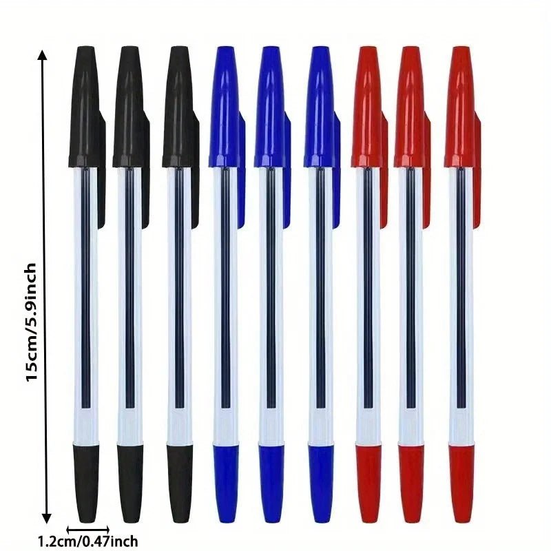 12PCS Mix Quick-Dry Gel Pens Canada Removable Cap Medium Tip Smooth Writing Pens for Office & School Use - Ammpoure