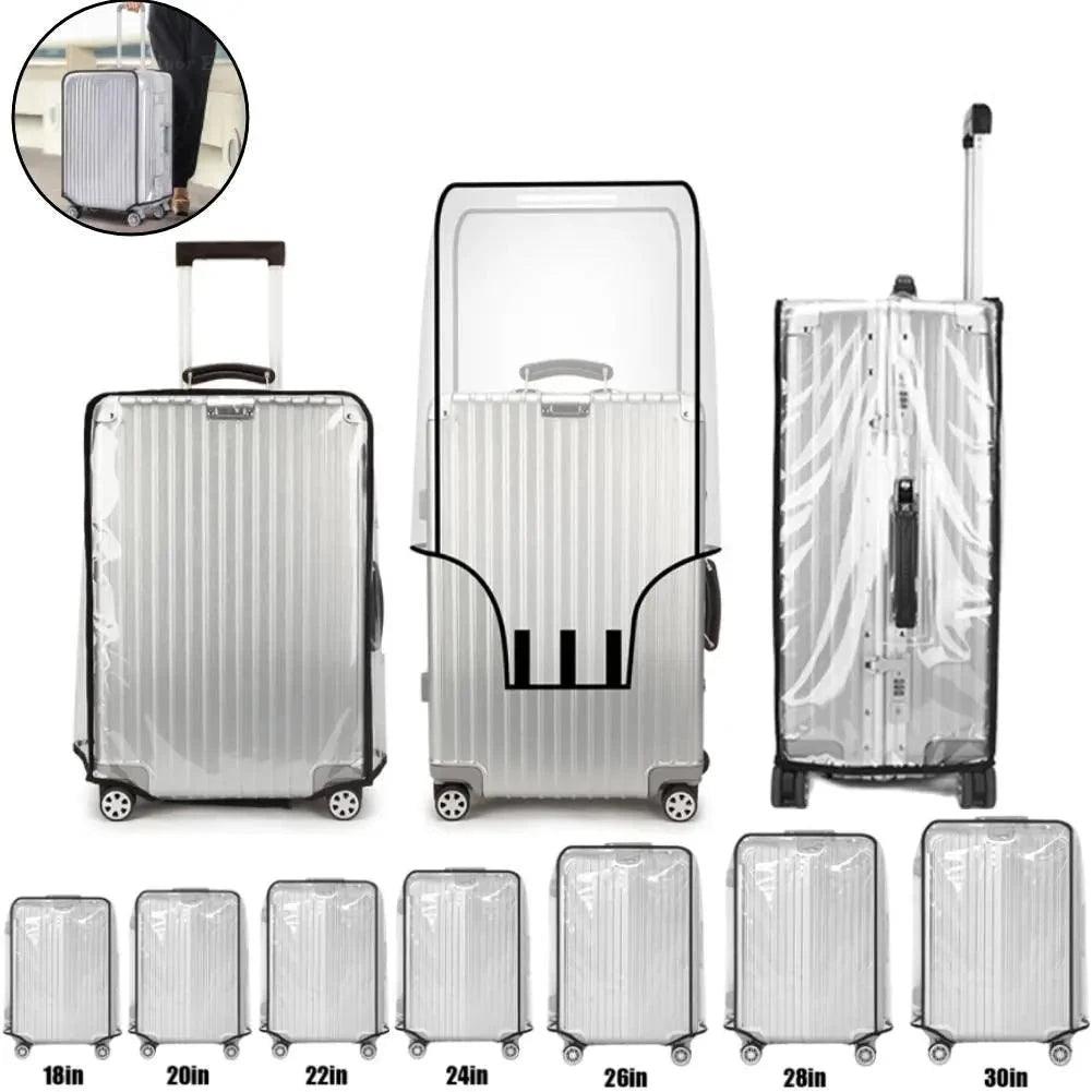 18 30inch Transparent Luggage Protector Cover Waterproof Suitcase Prot