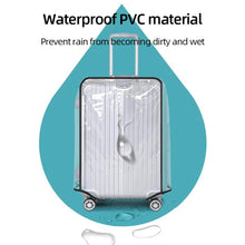 Load image into Gallery viewer, 18-30inch Transparent Luggage Protector Cover Waterproof Suitcase Protector Cover Rolling Luggage Suitcase Cover Dustproof Cover - Ammpoure Wellbeing 🇬🇧
