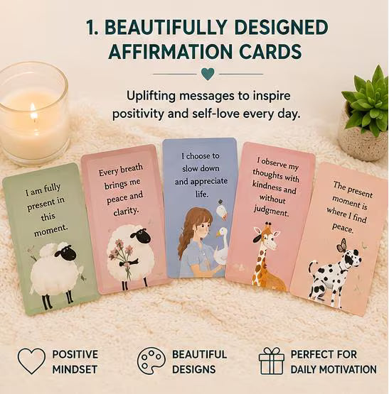 Digital Stillness Cards, Conscious Awareness Prompts, Mindful Breathing Planner Inserts (PDF)