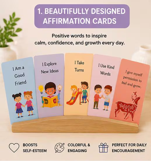 Zen Horizon Affirmation Cards, Mindful Grounding, Anxiety Relief, Spiritual Journal Inserts (PDF)