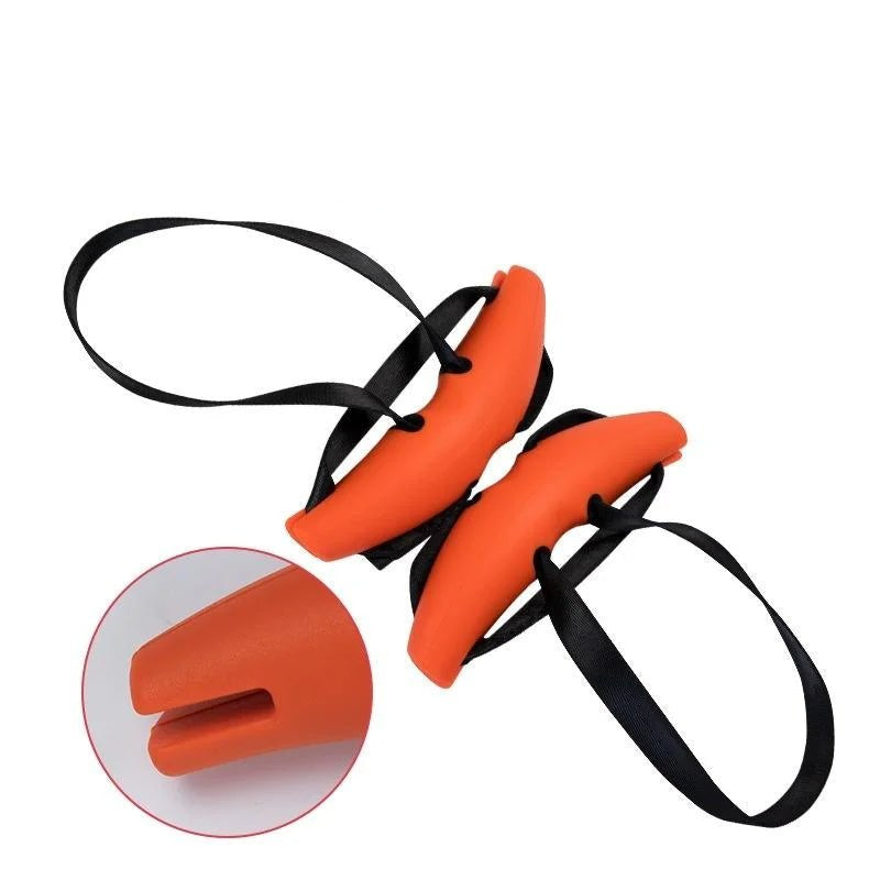 1Pair Pull Up Handles Rubber Grip Heavy Duty Cable Machine Handles Weight - lifting Gym Equipment For Gym Workout〔CC33〕 - Ammpoure