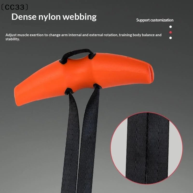 1Pair Pull Up Handles Rubber Grip Heavy Duty Cable Machine Handles Weight - lifting Gym Equipment For Gym Workout〔CC33〕 - Ammpoure