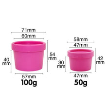 Load image into Gallery viewer, 1Pc 50ml 100ml Refillable Bottles Plastic Empty Makeup Jar Pot Travel Face Cream/Lotion/Cosmetic Container Travel Accessories - Ammpoure Wellbeing 🇬🇧
