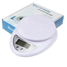 Load image into Gallery viewer, 1pc 5kg LED Portable Digital Scale Scales Food Balance Measuring Weight Kitchen Electronic Scales Small Scale Weighing In Grams - Ammpoure Wellbeing 🇬🇧
