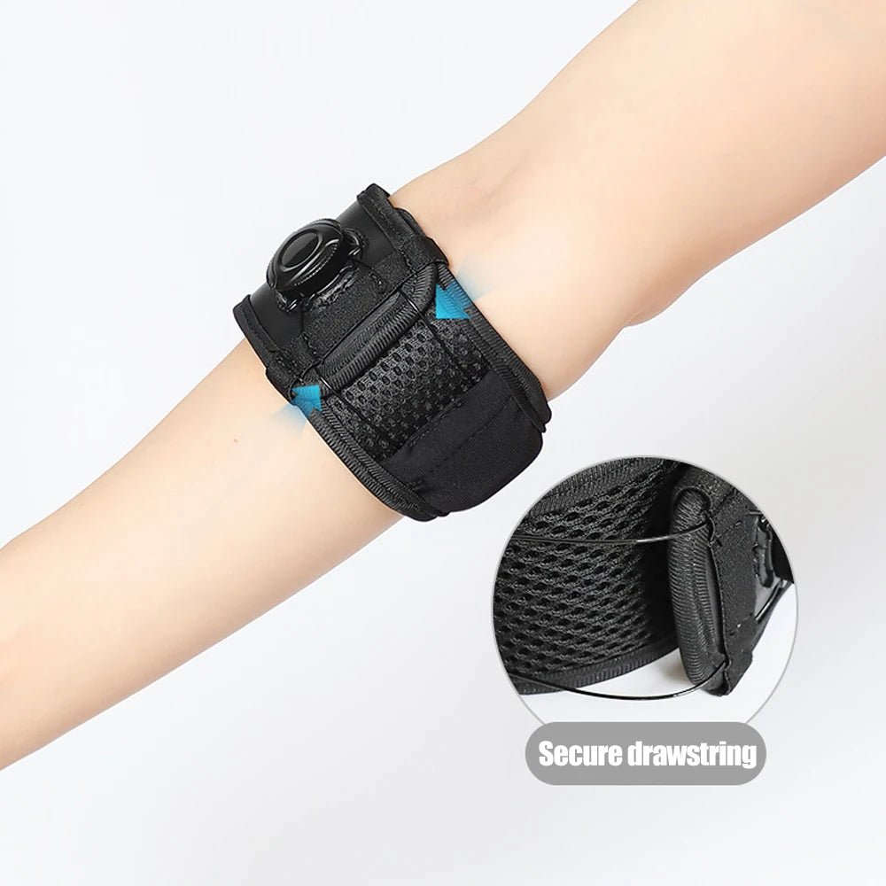 1PC Adjustable Knob Tennis Elbow Brace Strap for Tendonitis Elbow Relief for Men Women,Elbow Brace, Arm Forearm Brace Bands - Ammpoure