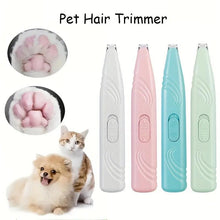 Load image into Gallery viewer, 1pc Electric Pet Clippers Cats Dog Foot Hair Trimmer USB Charging Pet Paw Hair Clipper Shaver Grooming Machine Pets Products - Ammpoure Wellbeing 🇬🇧
