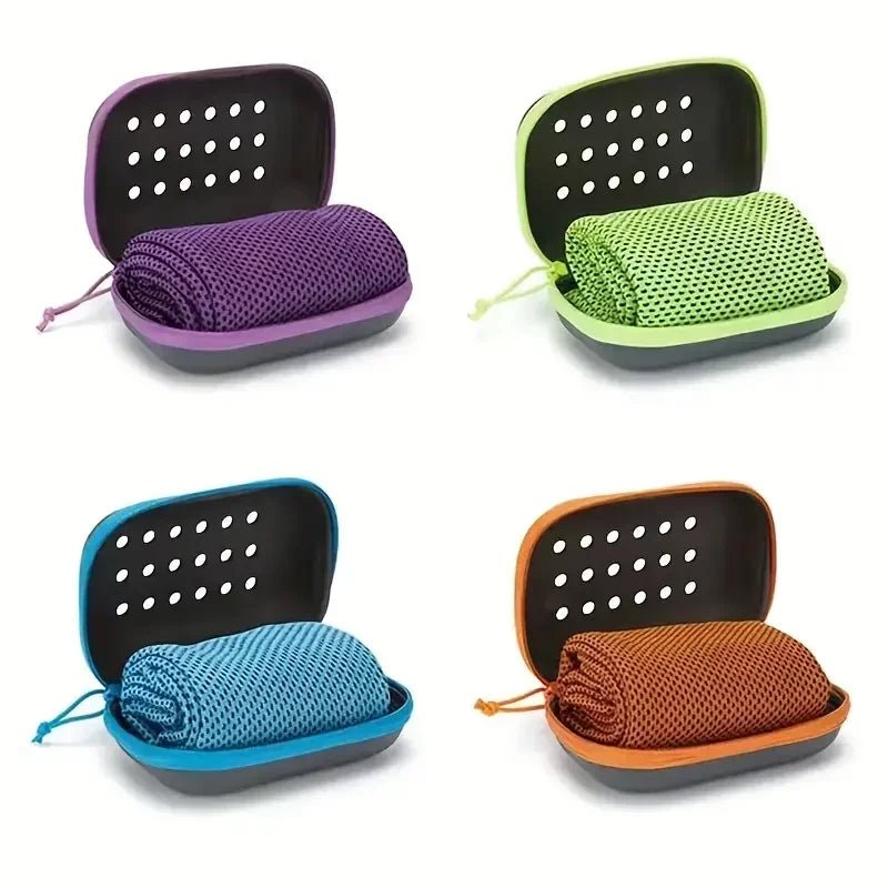 1PC EVA Boxed Cooling Fitness Towel USA Absorbent Quick-Dry Sports Cooling Towel for Outdoor Workouts & Summer Activities - Ammpoure