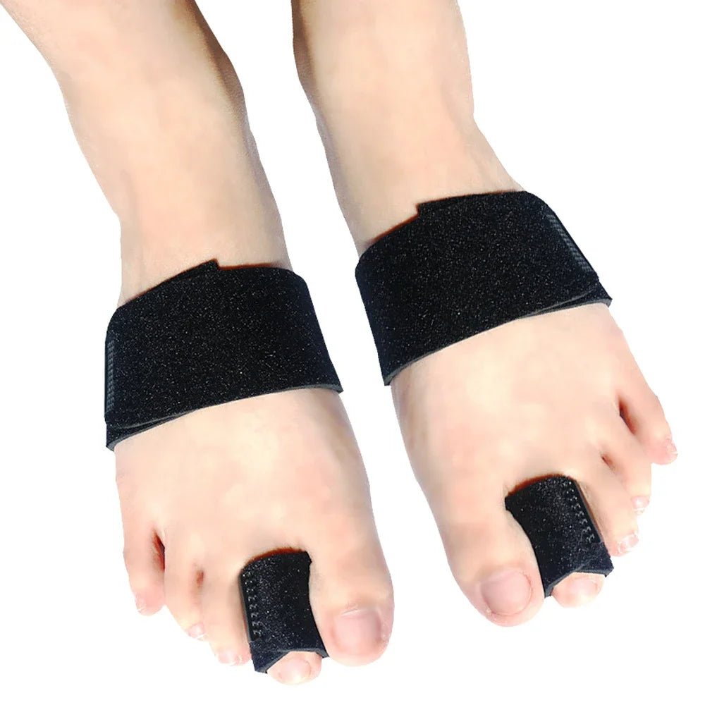 1PC Toe Splint for Hammer Toes, Crooked & Bent Toes – Adjustable Toe Brace for Straightening, Broken Toe Relief & Alignment - Ammpoure