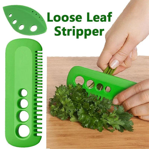 1Pc Vegetable Herb Eliminator Kale Oregano Parsley Cilantro Stripper Looseleaf Comb Household Gadgets Portable Kitchen Tools - Ammpoure Wellbeing 🇬🇧