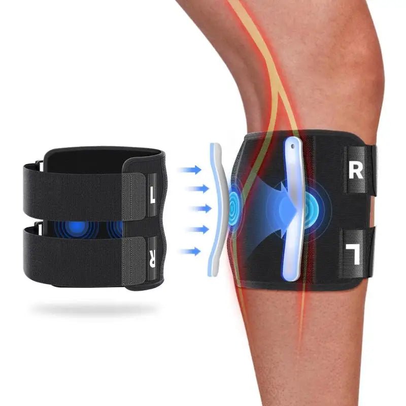1PCS Sciatica Pain Relief Devices Adjustable Brace Sciatic Nerve Brace Dual Pressure Pads Targeted Compression - Ammpoure