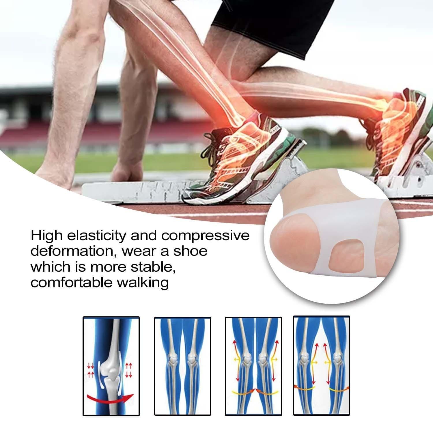 2 pieces O type Foot Corrector Orthopedic Insoles UK For Men And Women