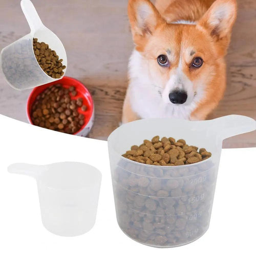 200g Pet Food Shovel Dog Cat Feeding Spoon Pet Dry Food Spoon Handheld Dog Feeder Shovel Pet Measuring Spoon - Ammpoure Wellbeing 🇬🇧