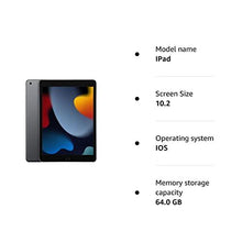 Load image into Gallery viewer, 2021 Apple iPad (10.2-inch iPad, Wi-Fi, 64GB) - Space Grey (9th Generation) (Renewed) - Ammpoure Wellbeing
