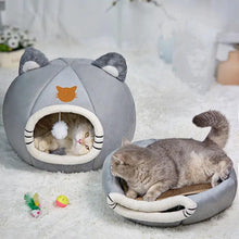 Load image into Gallery viewer, 2024 Deep Sleep Comfort In Winter Cat Bed Little Mat Basket For Cat&#39;s House Products Pets Tent Cozy Cave Cat Beds Indoor For Dog - Ammpoure Wellbeing 🇬🇧

