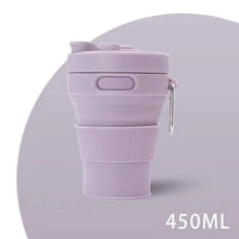 Load image into Gallery viewer, 2024 Originality Sports Outdoors Portable Folding Telescoping Travel Coffee Juice Cup Straw 450ml Water Bottles - Ammpoure Wellbeing 🇬🇧
