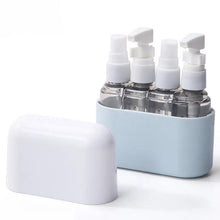 Load image into Gallery viewer, 2/3/4-In-1 Travel Refillable Bottle Set Combination Liquid Lotion Shampoo Shower Gel Dispenser Empty Cosmetic Container Atomizer - Ammpoure Wellbeing 🇬🇧
