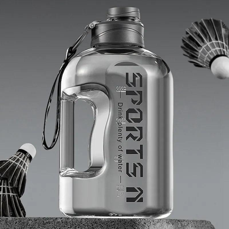 1 litre insulated water bottle with straw 2.7/1.7L Insulated Water Bottles with Straw Gym Traveling Hiking Campi