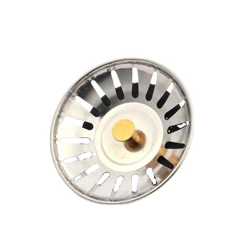 2pcs Kitchen Sink Strainer Stopper Waste Plug Sink Filter Filtre Sink Strainer Filter Floor Drain Kitchen Tools - Ammpoure