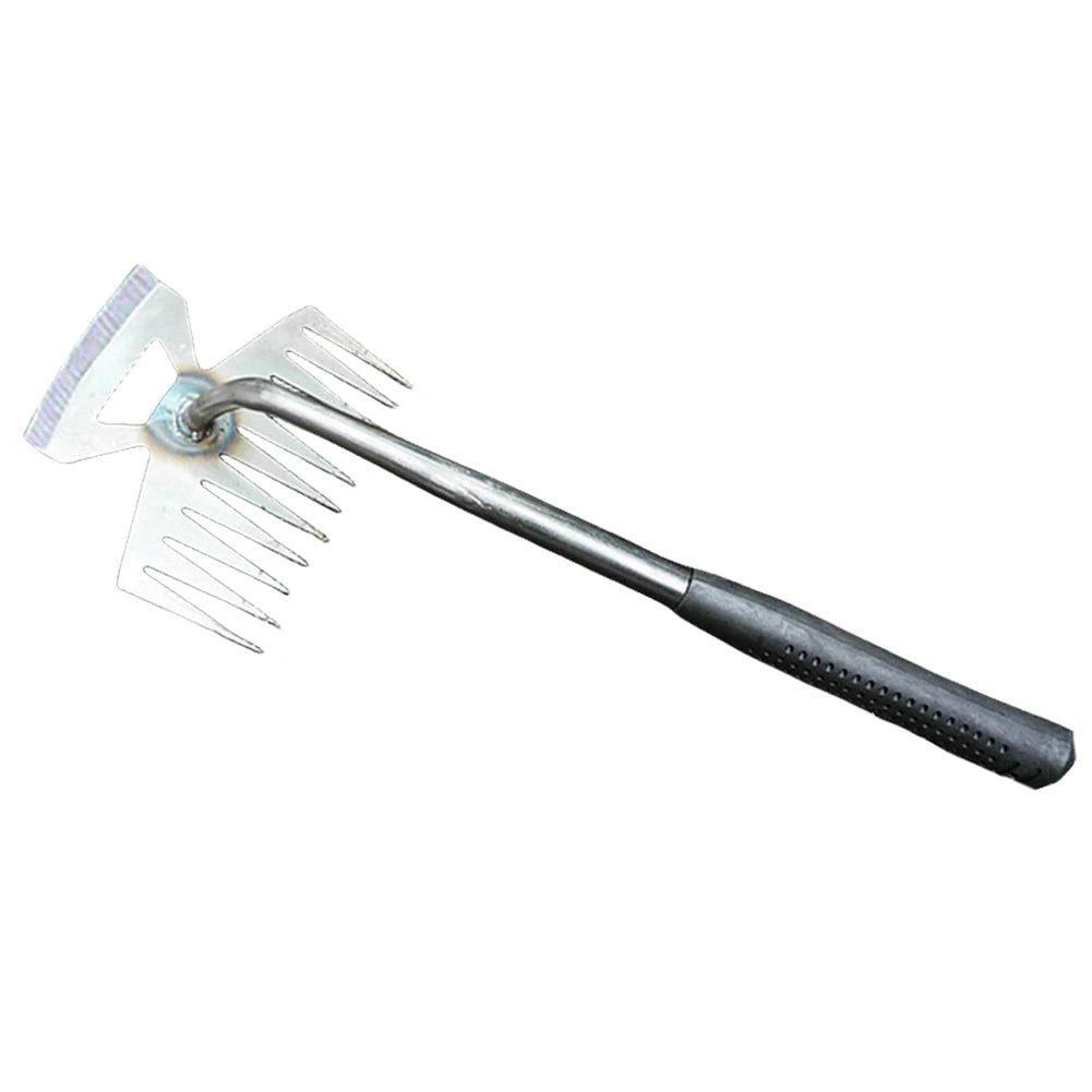 30cm Metal Weed Cleaning Shovel Stainless Steel Cleaning Shovel for Moss Multifunctional Outdoor Garden Shovel Farm Weeding Tool - Ammpoure