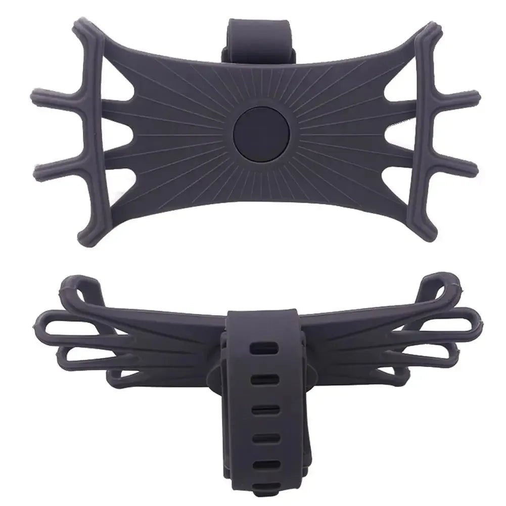 360 Rotatable Bicycle Phone Holder Silicone Motorcycle Stand Bracket GPS Support For Iphone 11 Xiaomi 10 Huawei P40 - Ammpoure